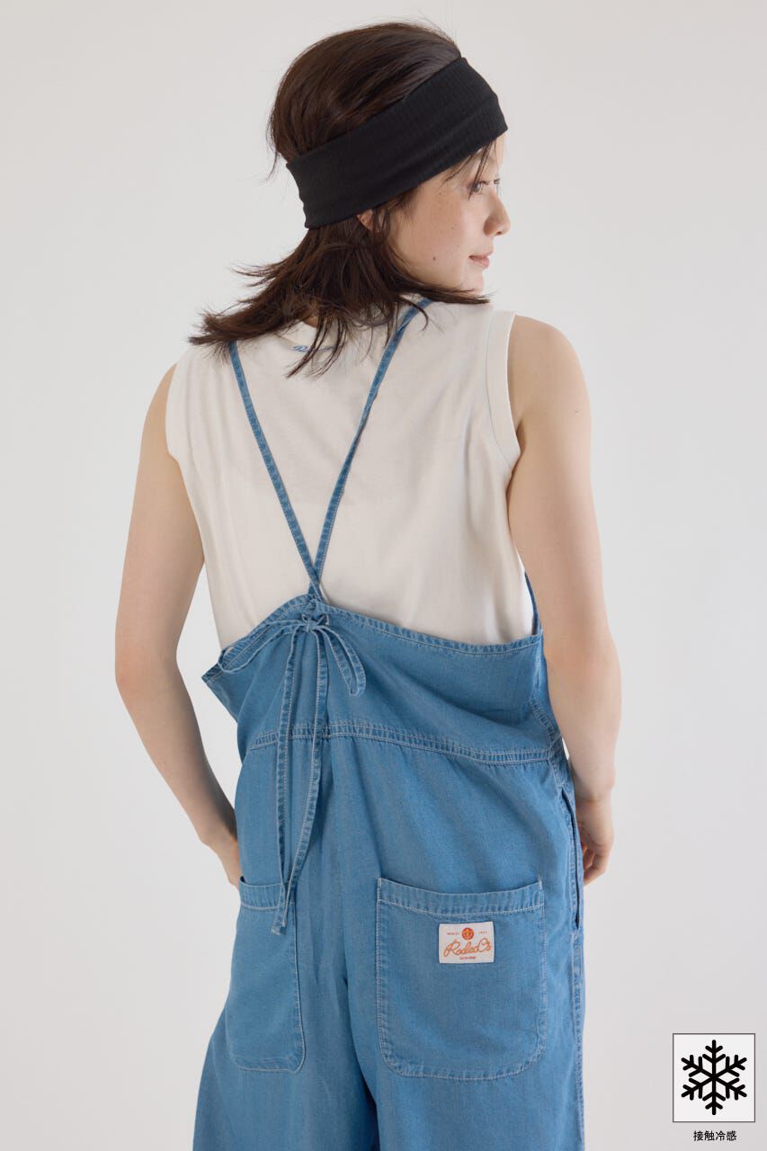 RODEO CROWNS「クールデニムリボンサロペット」|その他|