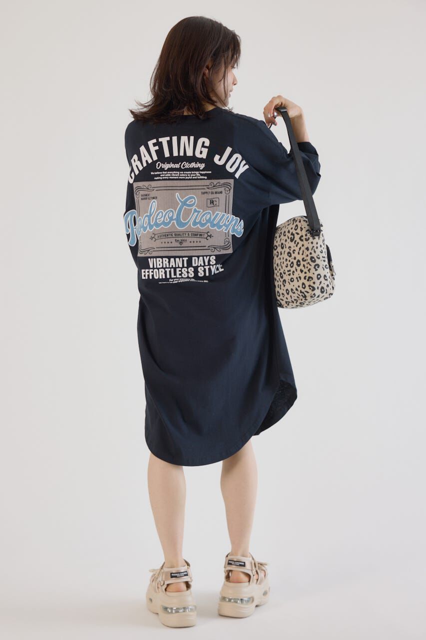 RODEO CROWNS「コール＆デニムパッチワンピース」|ワンピース|