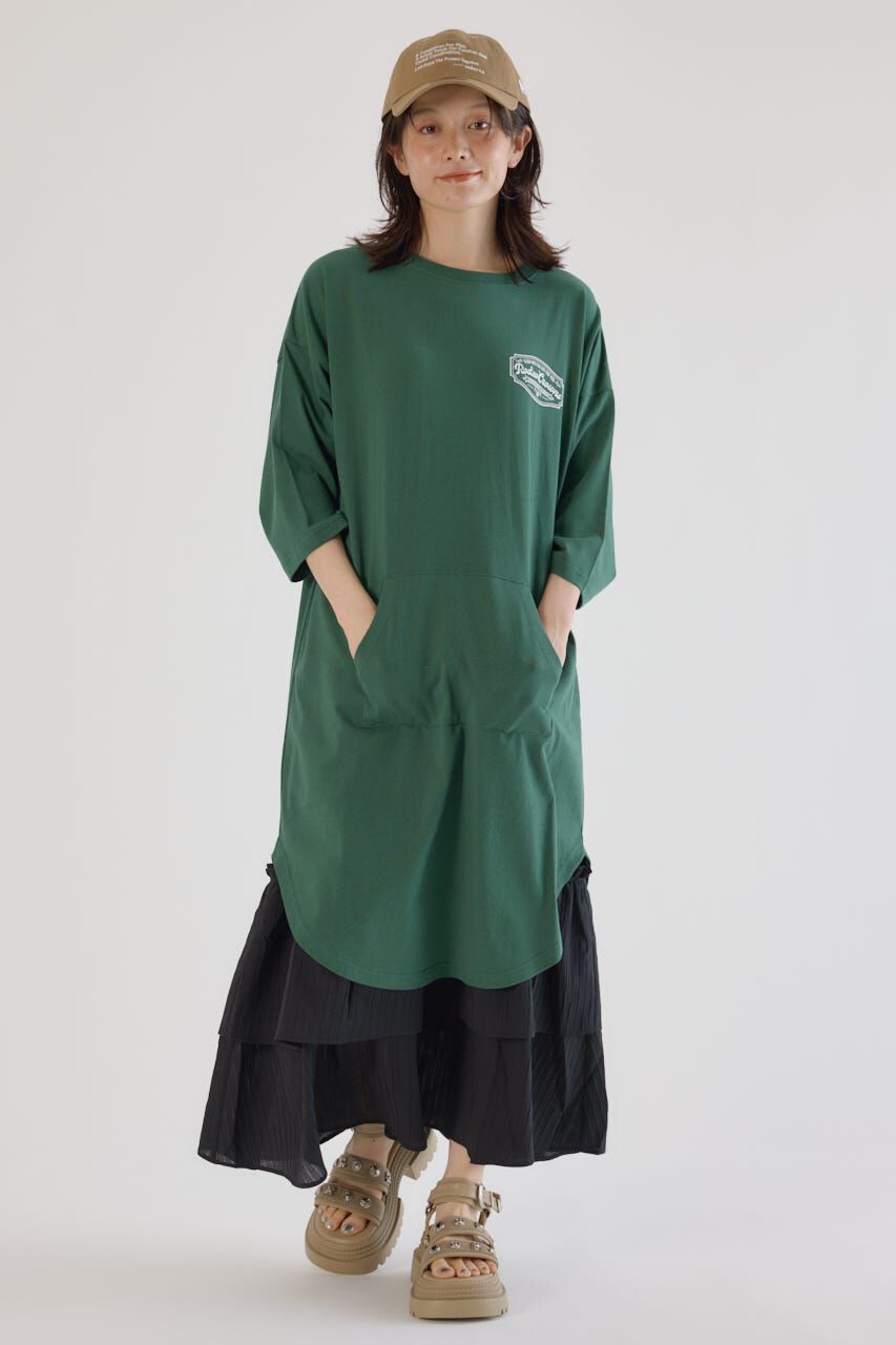 RODEO CROWNS「コール＆デニムパッチワンピース」|ワンピース|