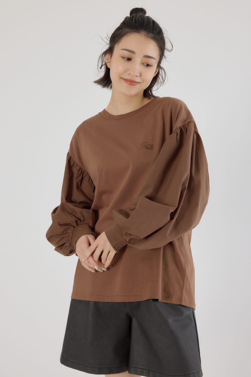 RODEO CROWNS「ドッキングアームバルーントップス」|Tシャツ・カットソー|BRN