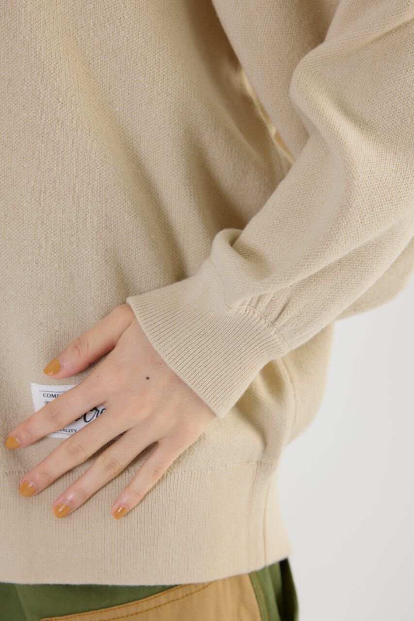 RODEO CROWNS「スウェットライク Vネックトップス」|ニット・セーター|