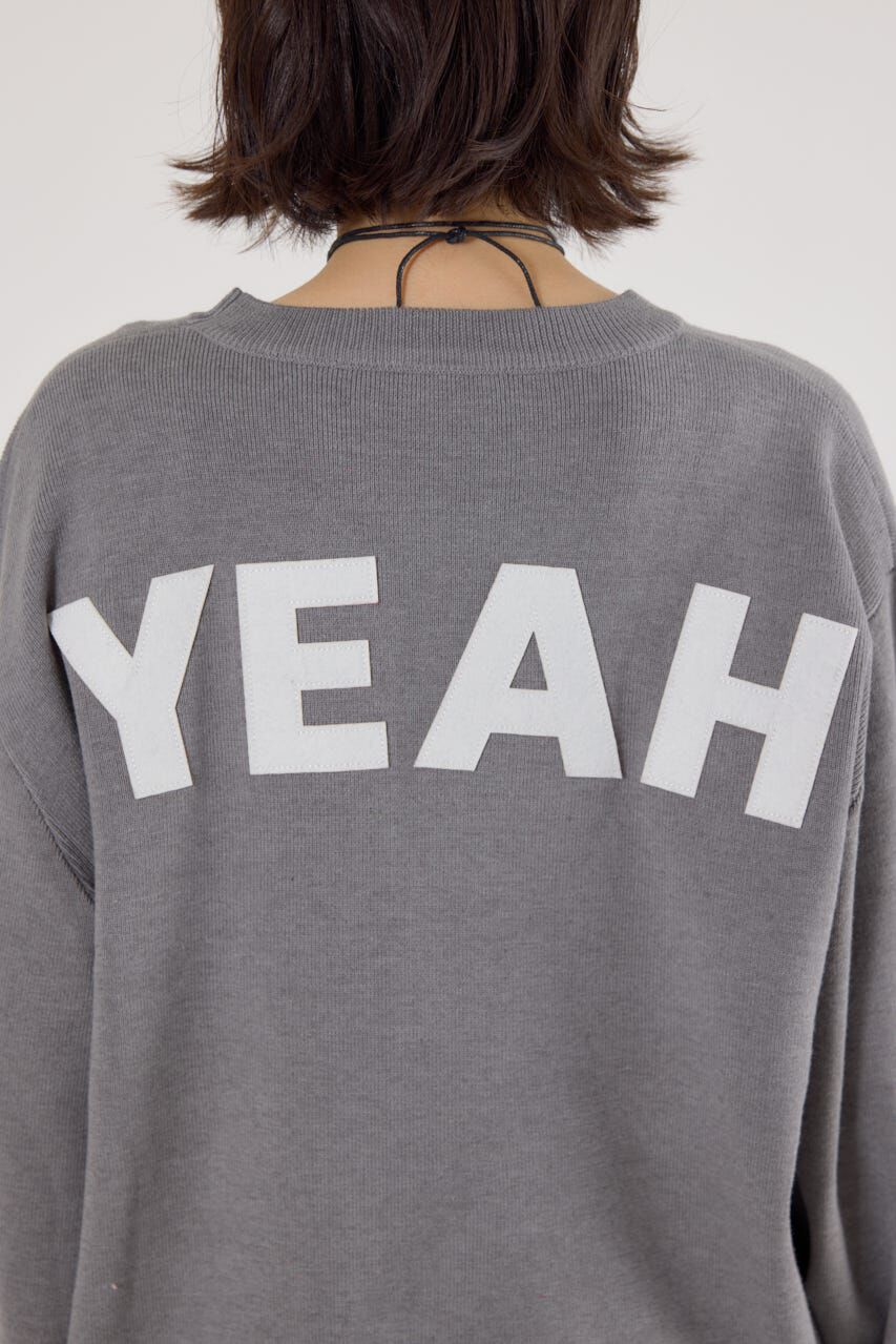 RODEO CROWNS「フェルトアップリケニットトップス」|ニット・セーター|