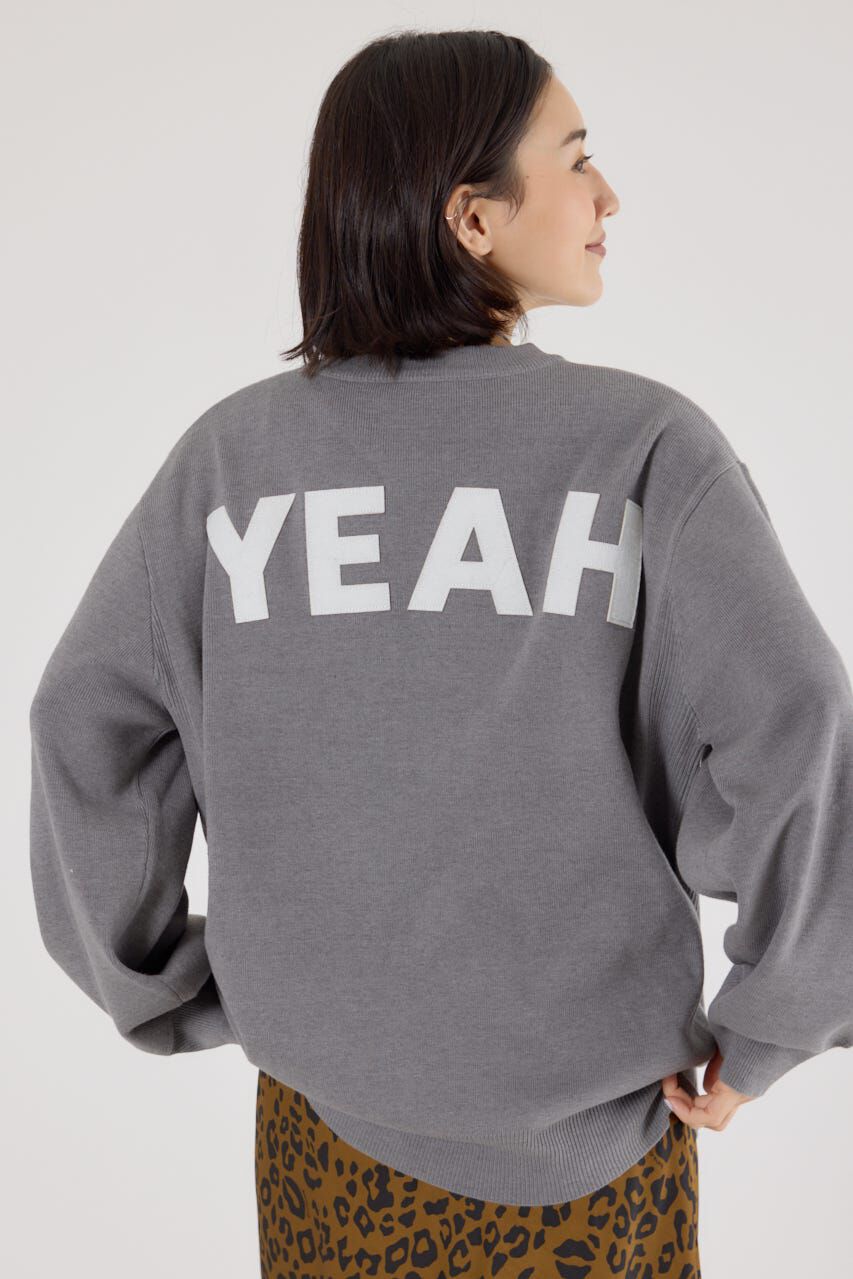 RODEO CROWNS「フェルトアップリケニットトップス」|ニット・セーター|