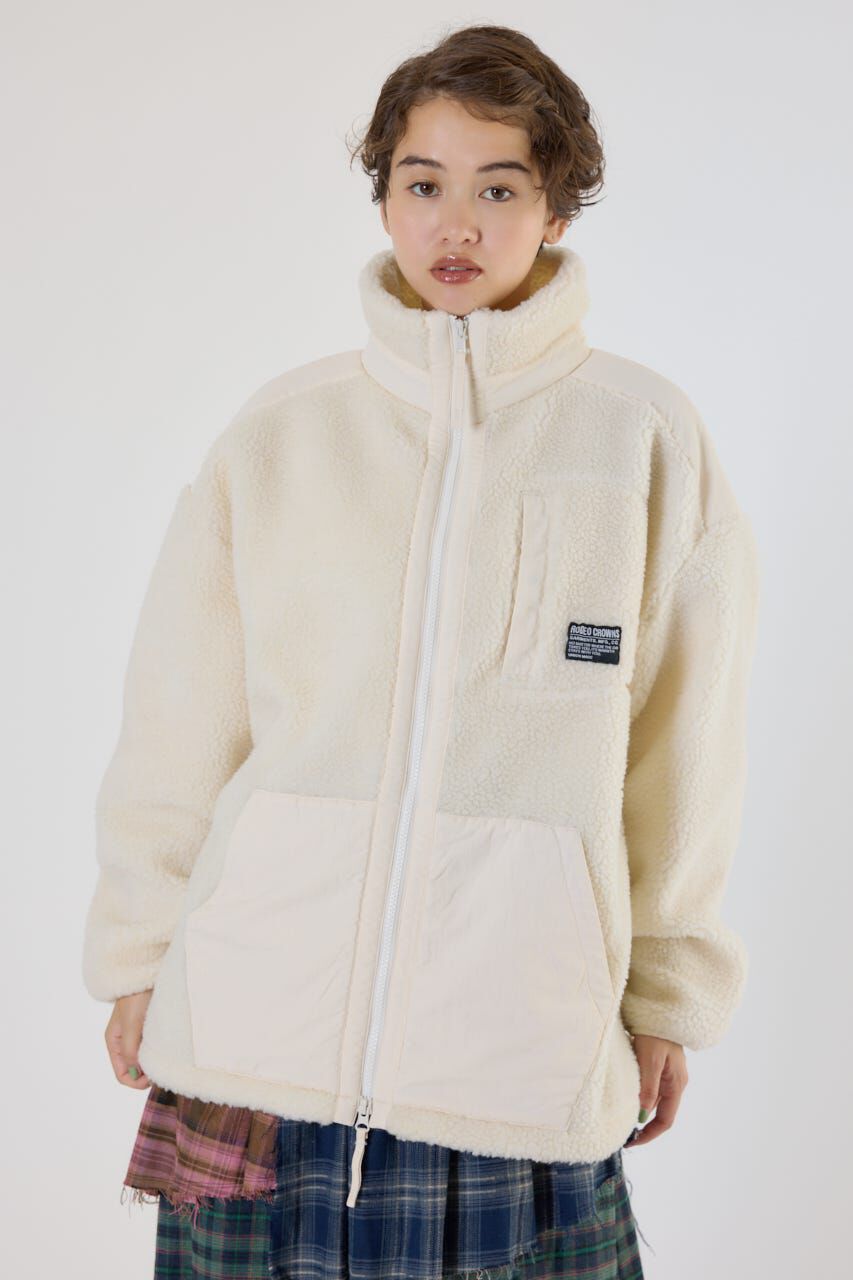 RODEO CROWNS「テディボアブルゾン」|ブルゾン・スタジャン|