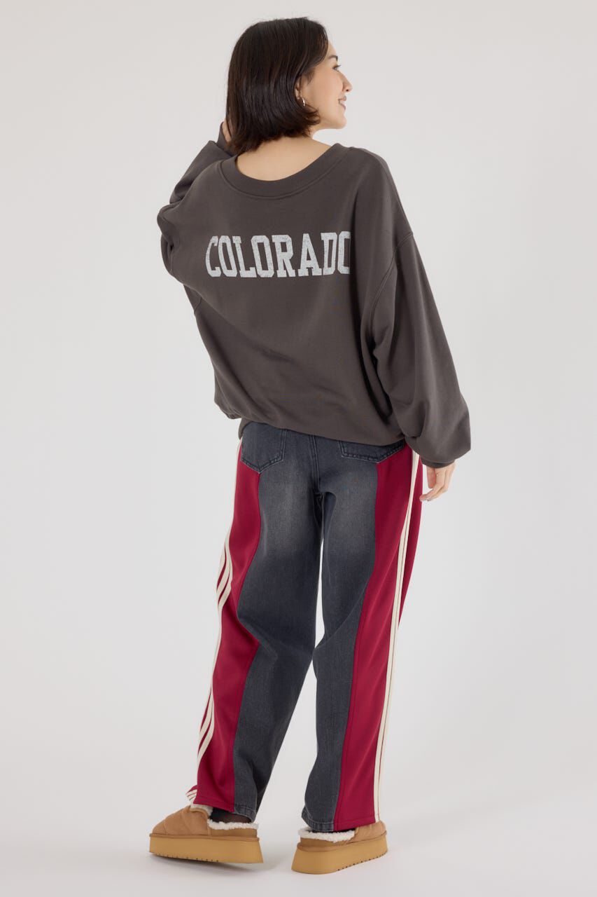 RODEO CROWNS「2 WAYルーズスウェット」|パーカー|