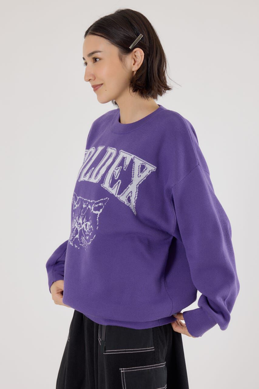 RODEO CROWNS「アニマルジャガードニットトップス」|ニット・セーター|