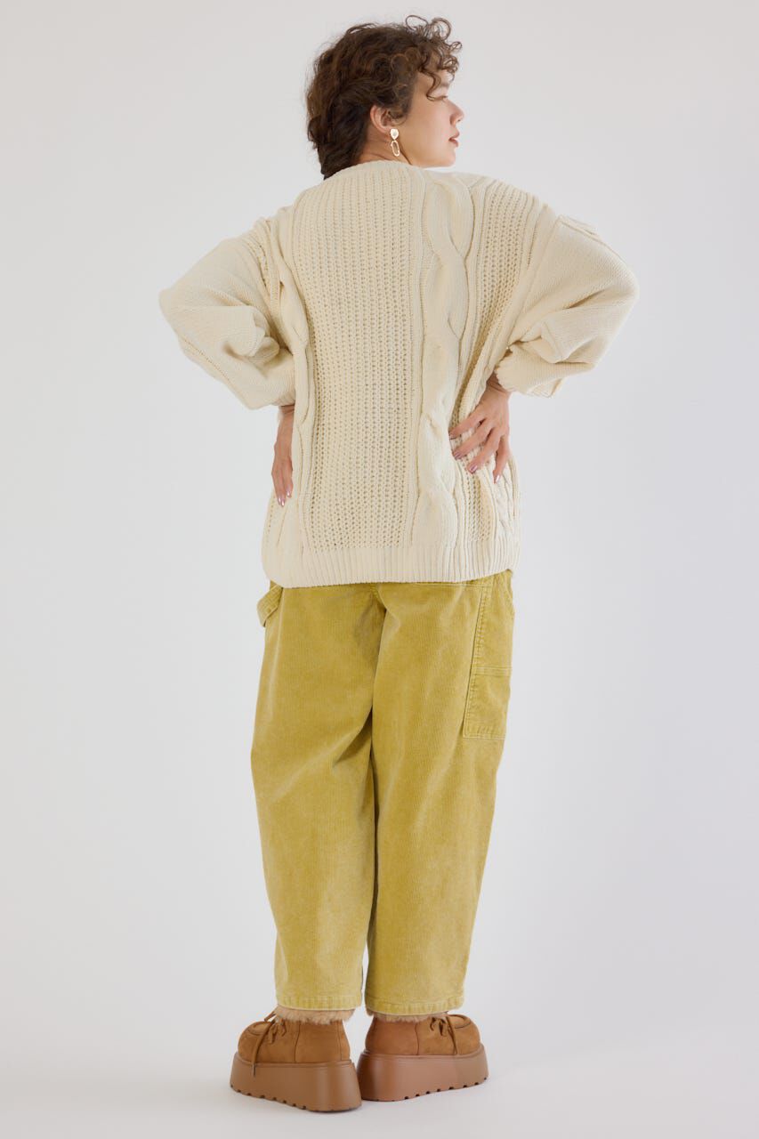 RODEO CROWNS「Vネックモールニットトップス」|ニット・セーター|