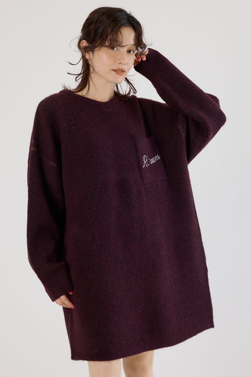 RODEO CROWNS「ロゴブークレニットワンピース」|ワンピース|