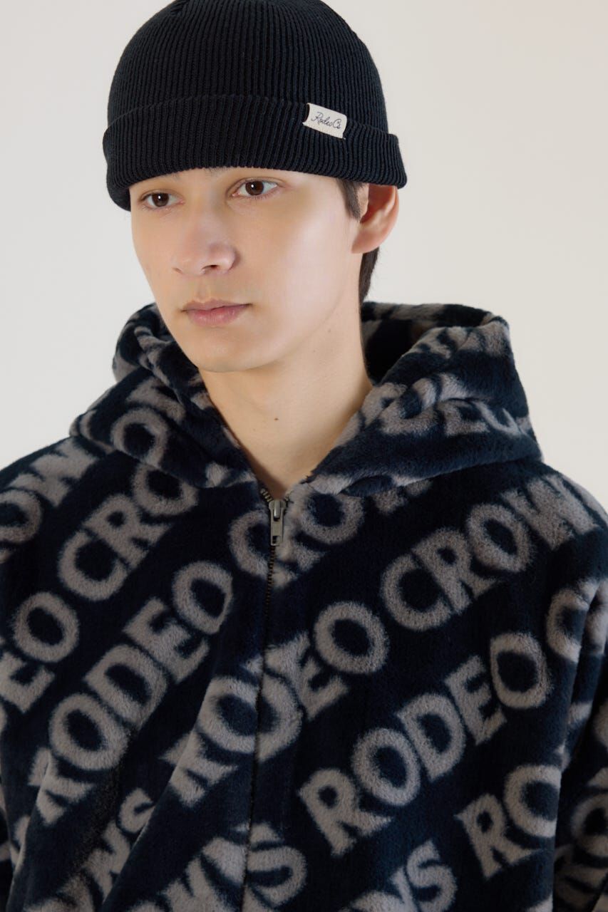 RODEO CROWNS「オールオーバーロゴファーブルゾン」|ブルゾン・スタジャン|