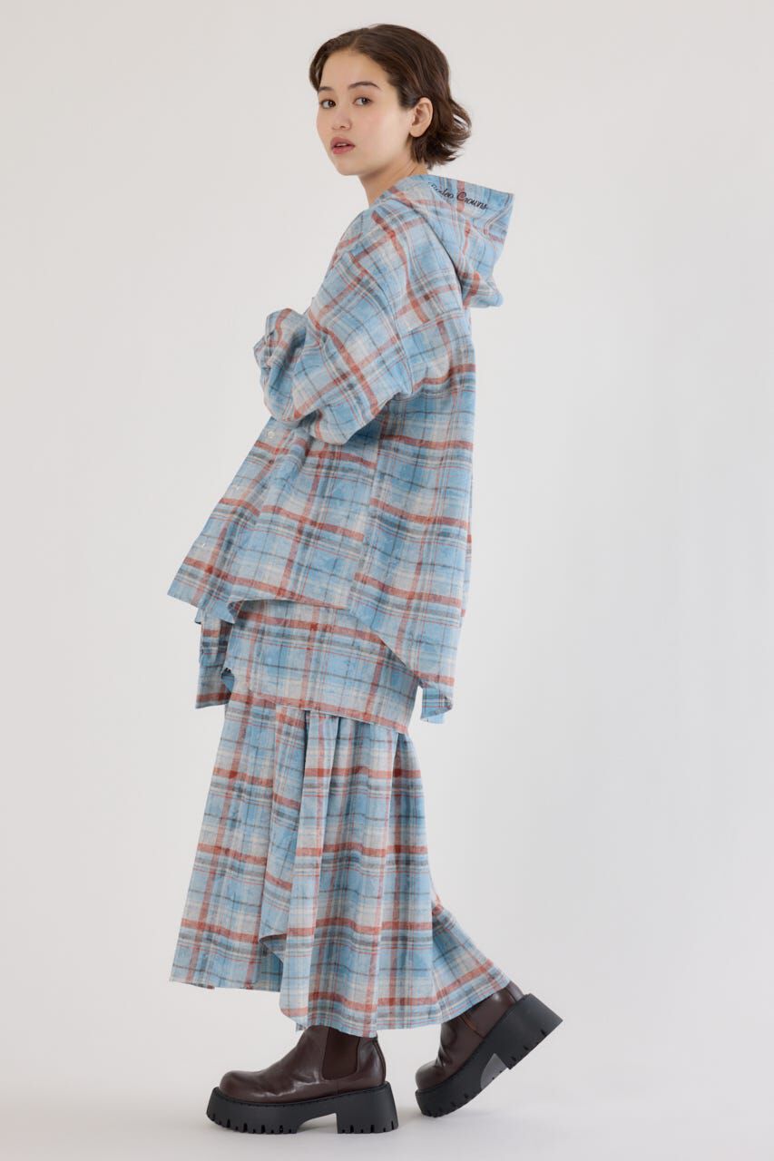 RODEO CROWNS「ヴィンテージチェックシャツスカート」|スカート|