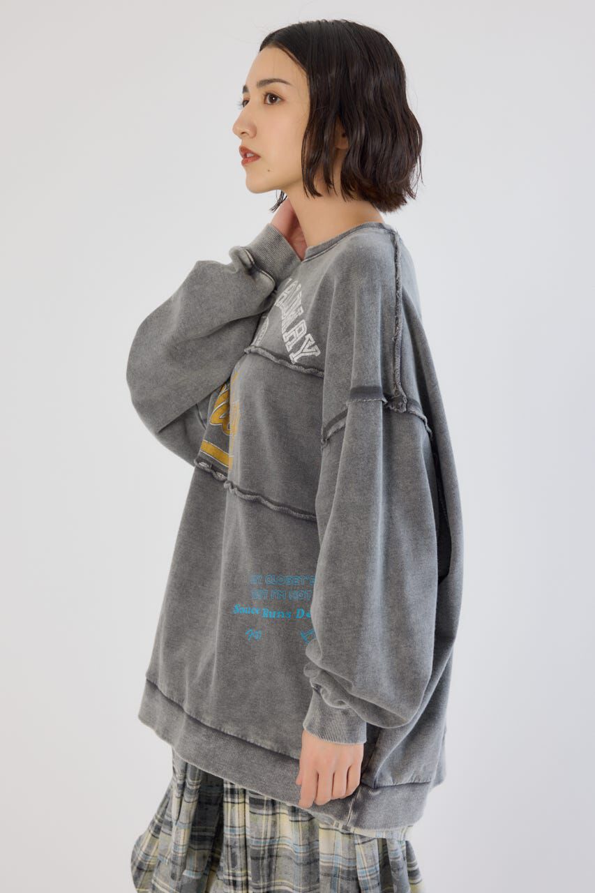 RODEO CROWNS「加工アウトシームスウェットトップス」|パーカー|