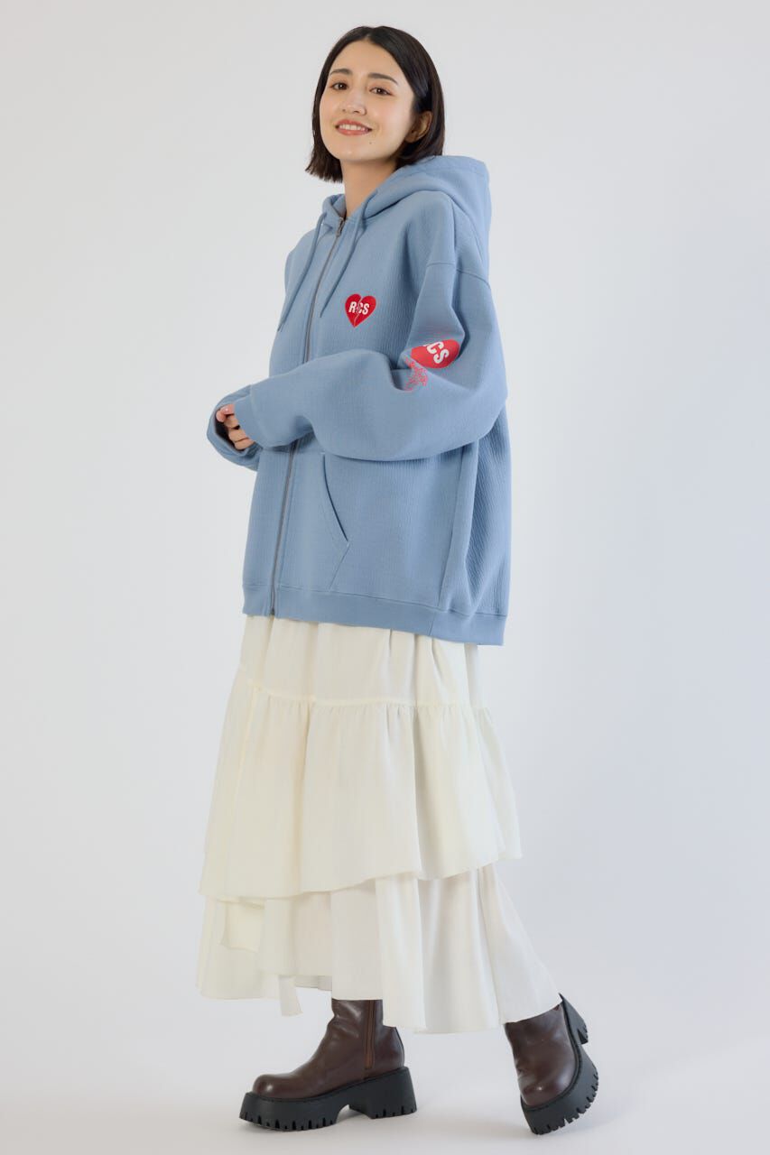 RODEO CROWNS「ハートブレイクZIPパーカー」|パーカー|