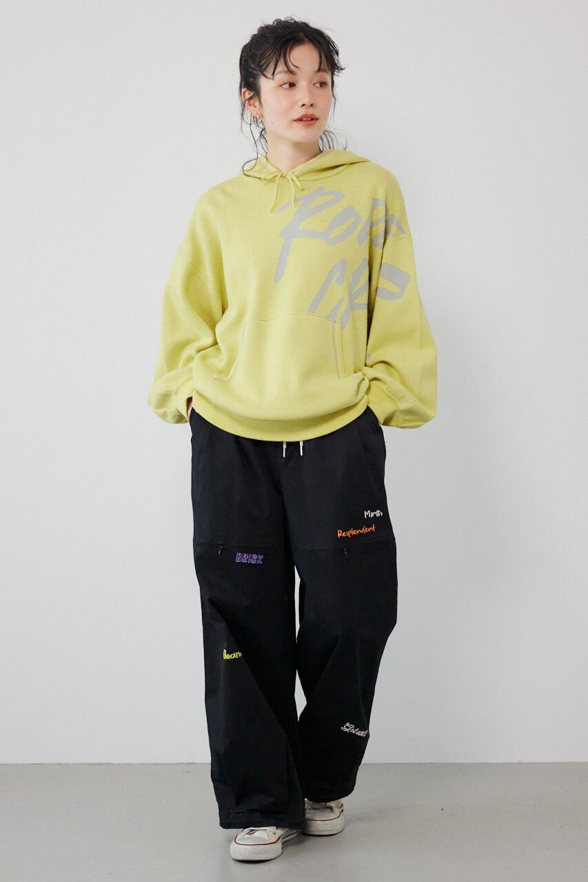 RODEO CROWNS「スウェットライクフロントロゴニットフーディー」|パーカー|