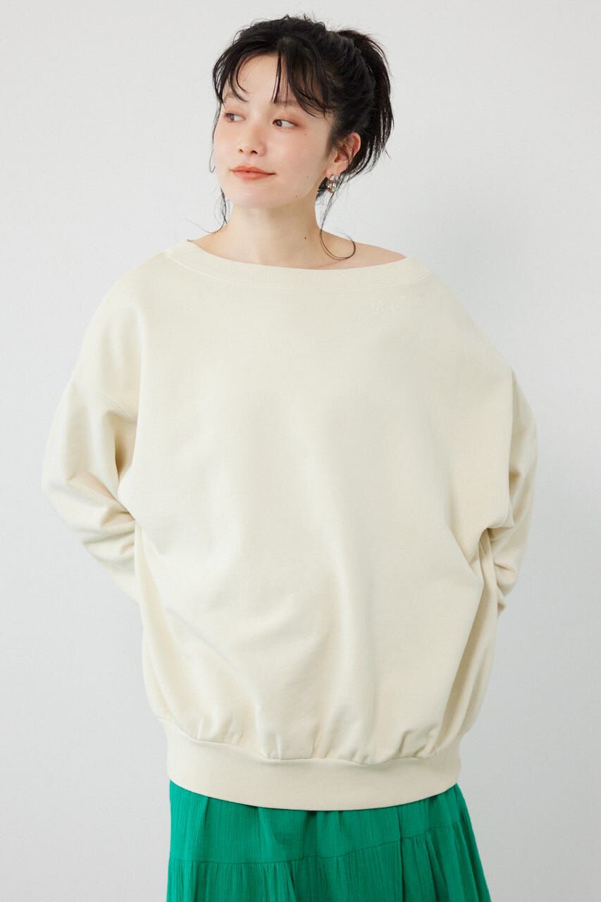 RODEO CROWNS「オフショルダースウェットトップス」|パーカー|