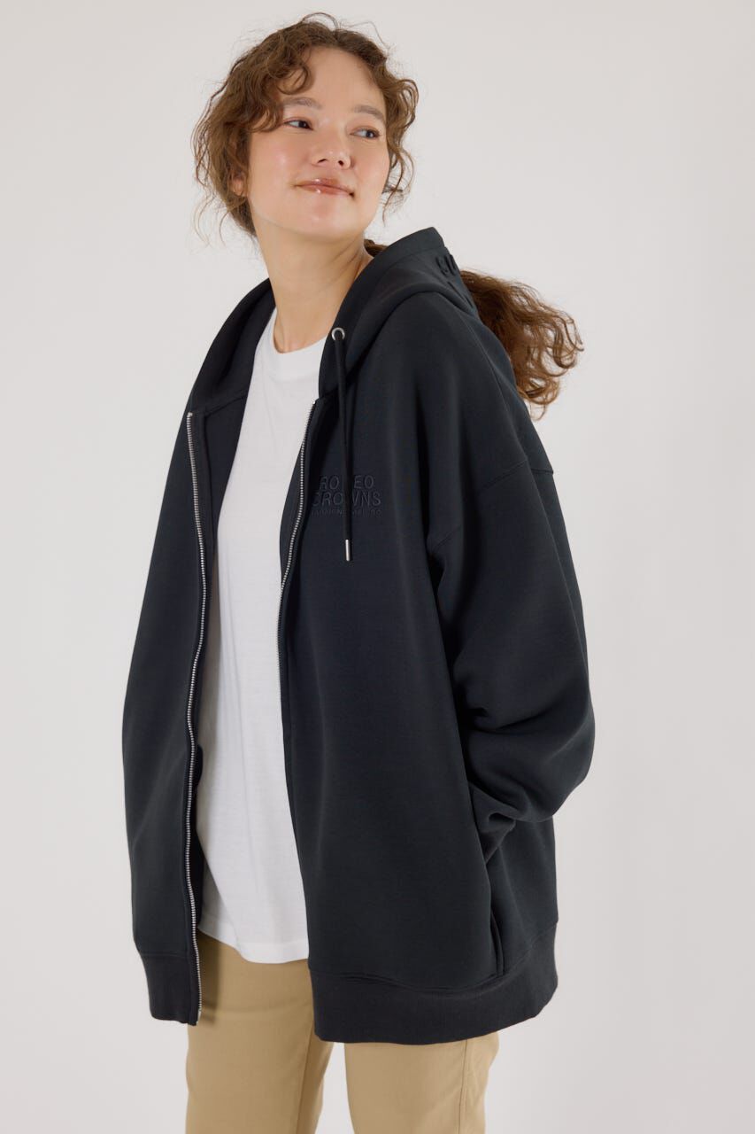 RODEO CROWNS「エンボスBIG ZIPパーカー」|パーカー|