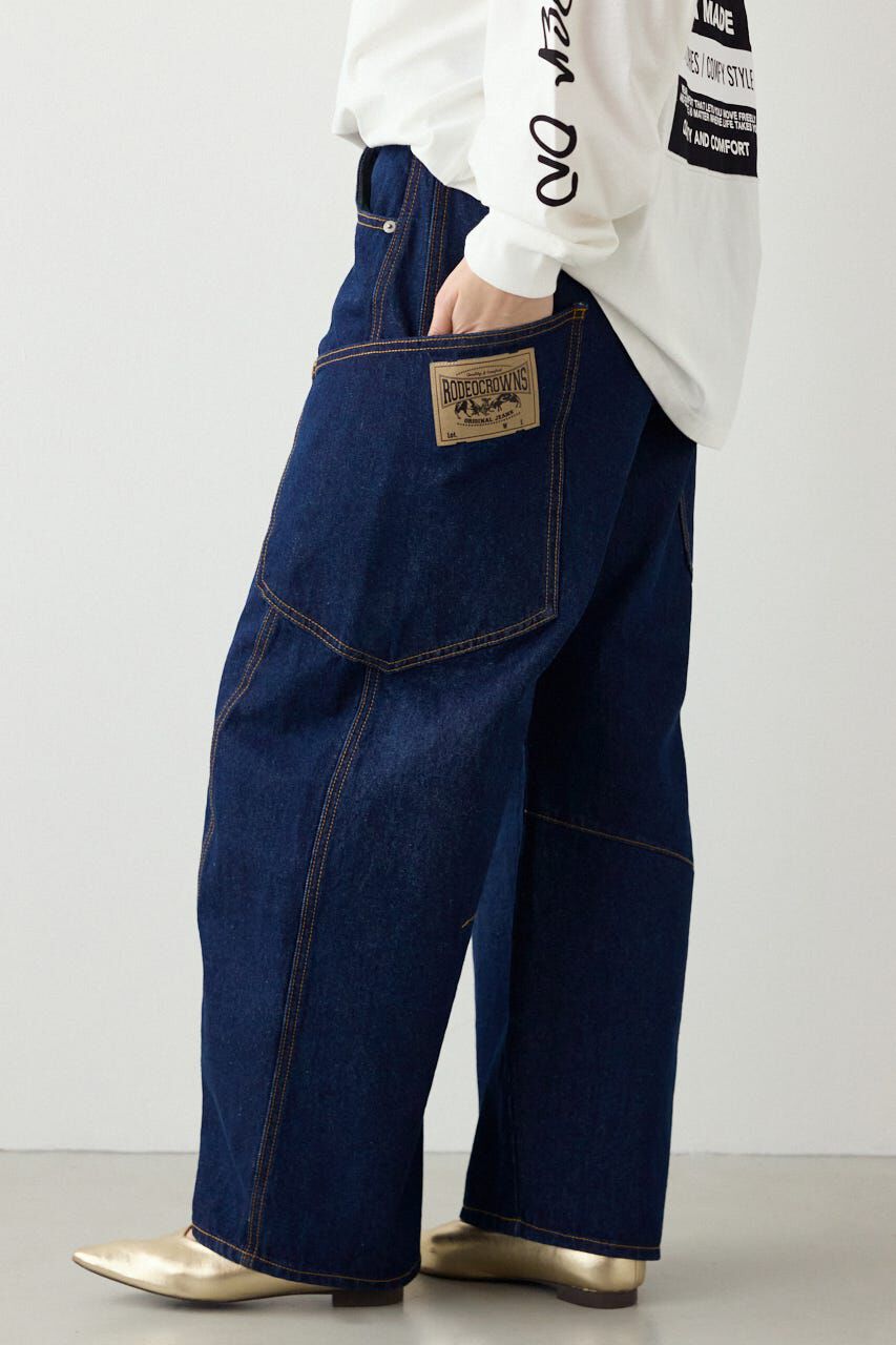 RODEO CROWNS「ビッグポケットバルーンデニム」|デニム|