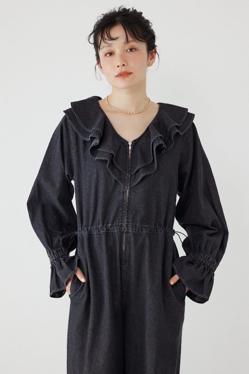 RODEO CROWNS「フリルデニムオールインワン」|その他|