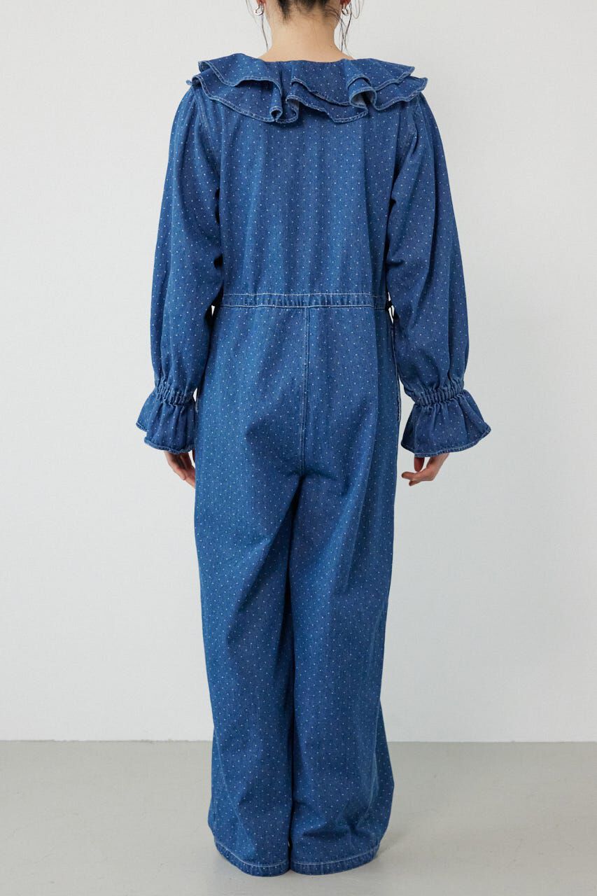 RODEO CROWNS「フリルデニムオールインワン」|その他|