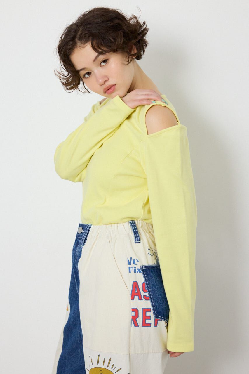 RODEO CROWNS「オープンショルダー2WAYトップス」|Tシャツ・カットソー|