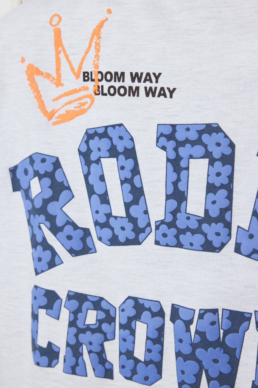 RODEO CROWNS「フェイクレイヤードフラワーロゴワンピース」|ワンピース|