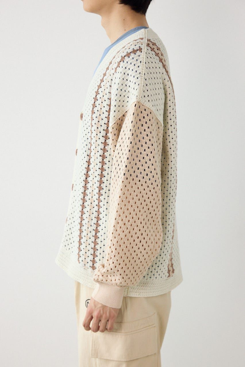 RODEO CROWNS「ランダムクロシェカーディガン」|カーディガン|