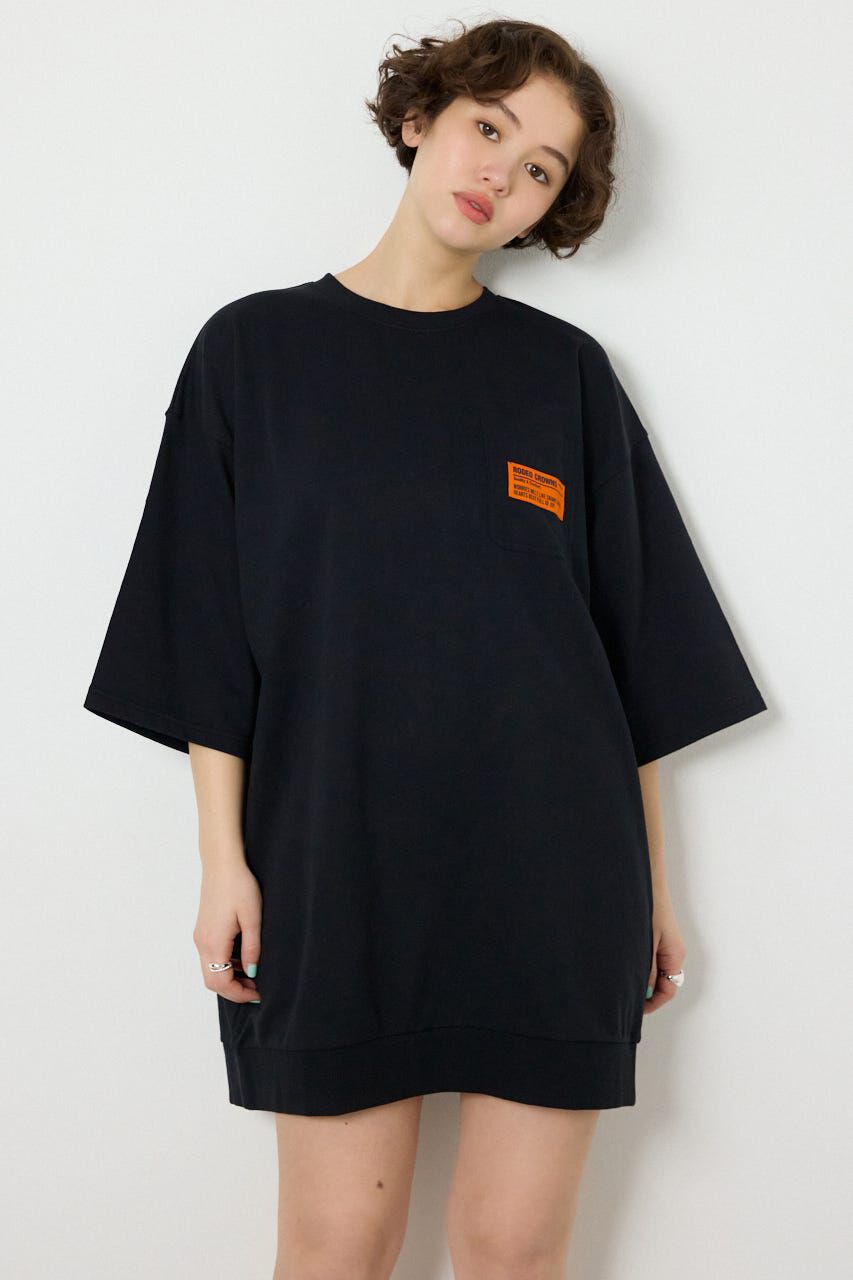 RODEO CROWNS「ペイントロゴハーフスリーブワンピース」|ワンピース|