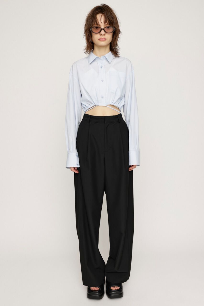 SLY「COMFORT SHAPE SLACKS」|その他|BLK