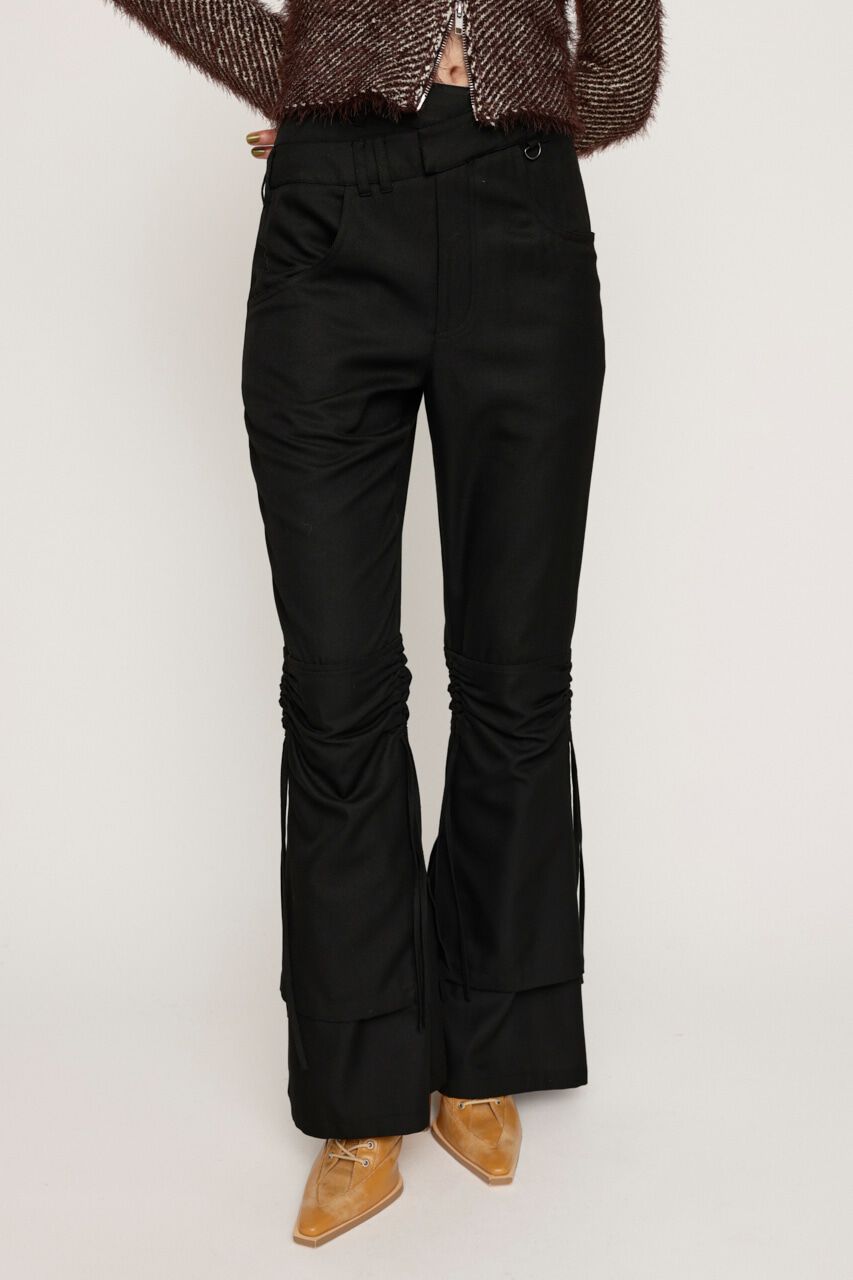 SLY「IRREGULAR WAIST FLARE パンツ」|その他|
