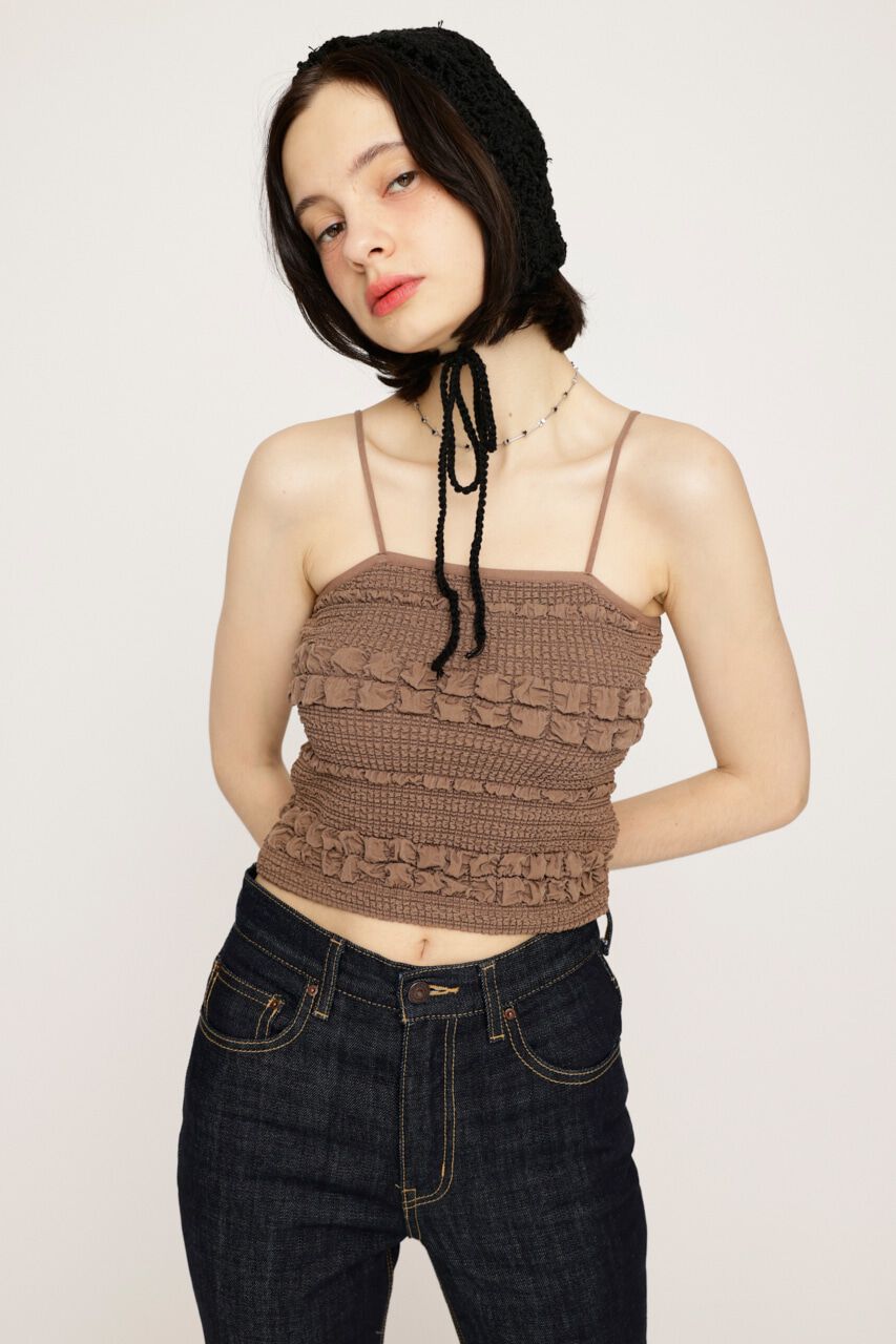 SLY「FRONT BUTTON CAMI 2P」|Tシャツ・カットソー|