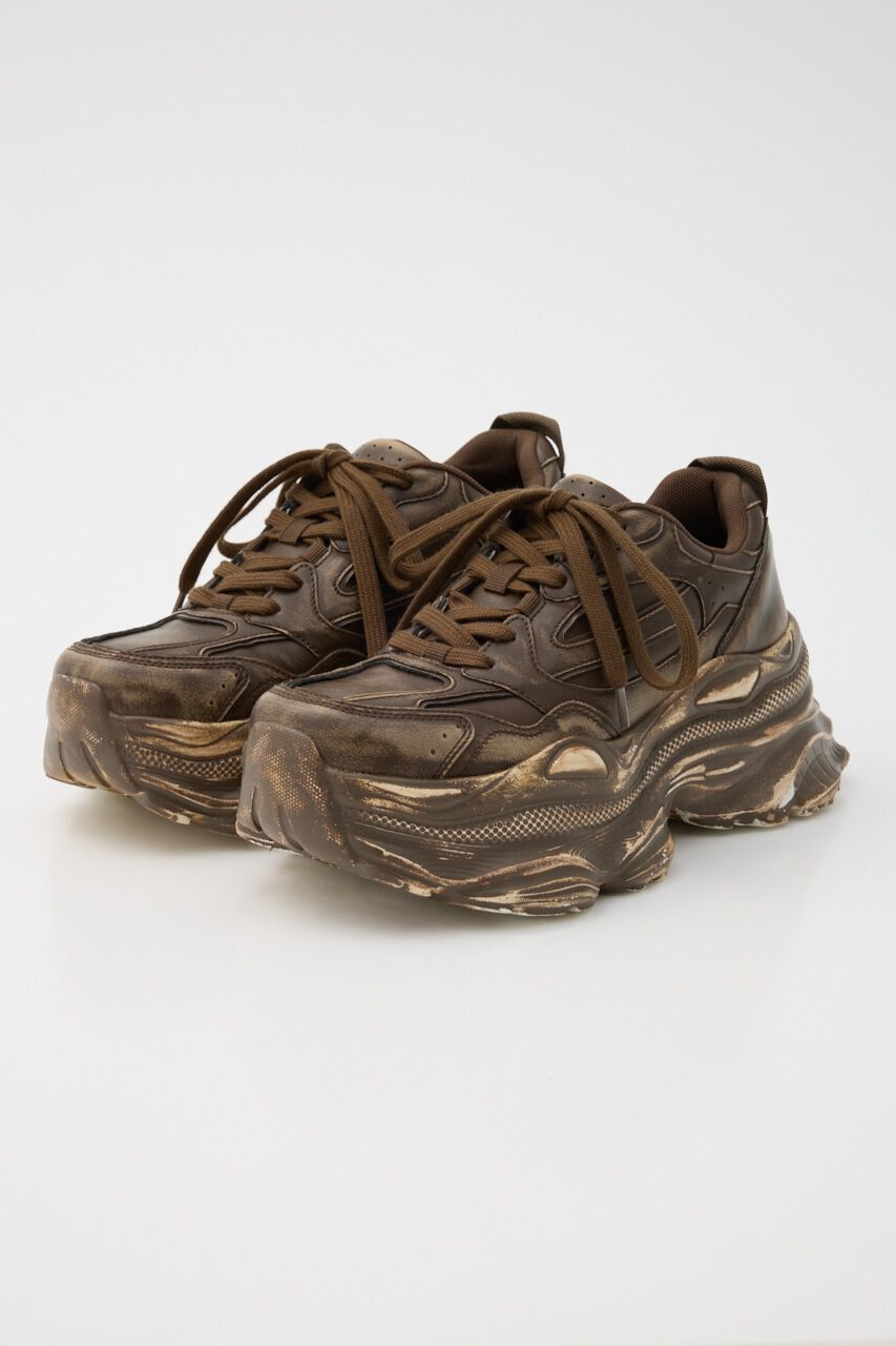 SLY「AGING CREATIVE SOLE SNEAKER」|スニーカー|