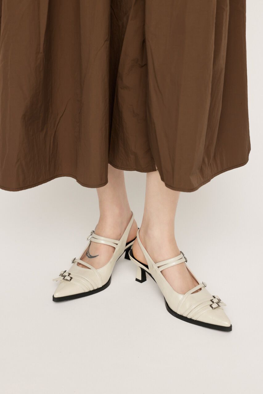 SLY「BELTED SLING パンプス」|サンダル|