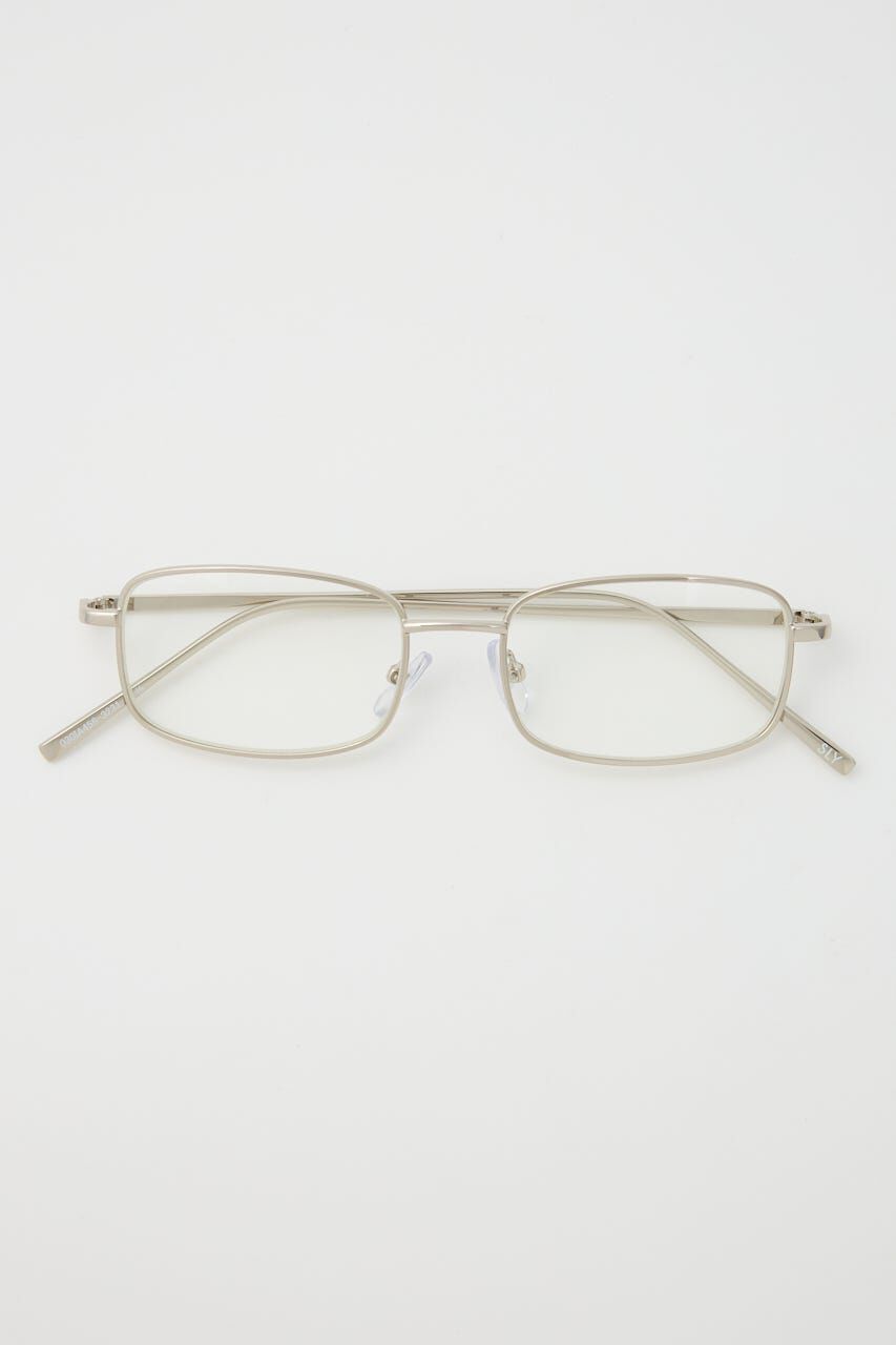 SLY「SILVER FRAME EYE WEAR」|メガネ|CLR