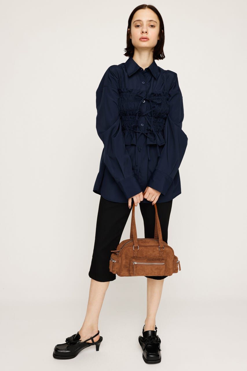 SLY「BUSTIER LAYRED シャツ」|シャツ・ブラウス|