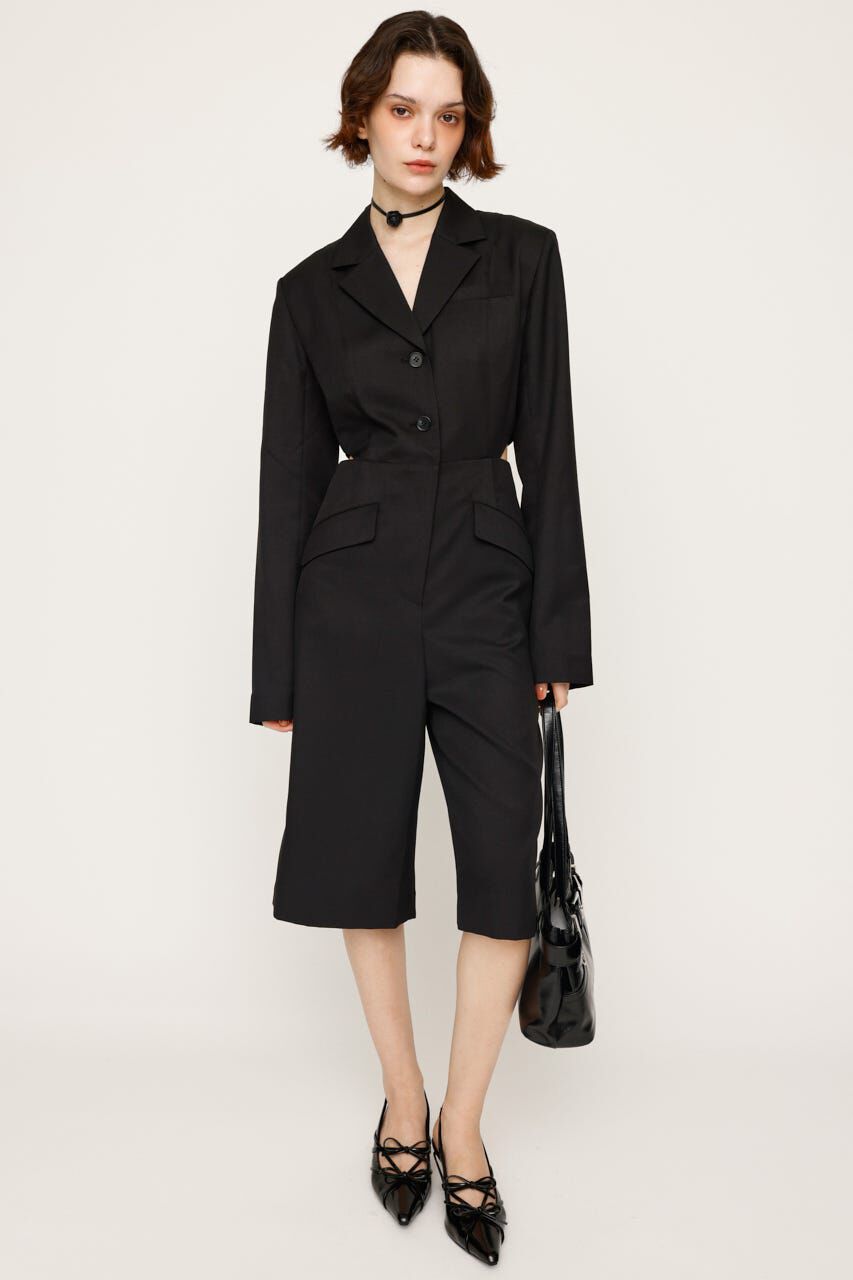 SLY「CUT OUT TAILORED ジャンプスーツ」|その他|BLK