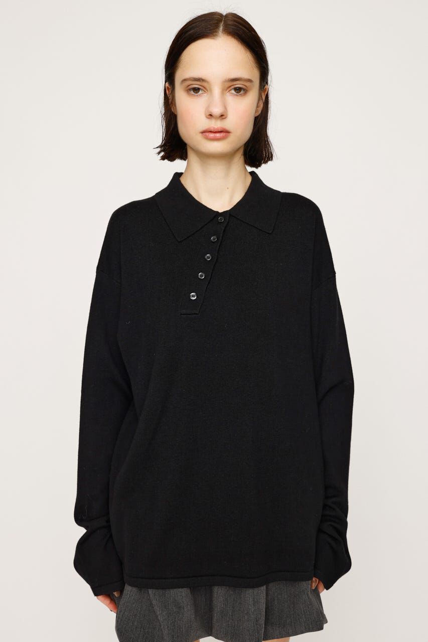 SLY「HG KNIT ASYMMETRY トップス」|ニット・セーター|