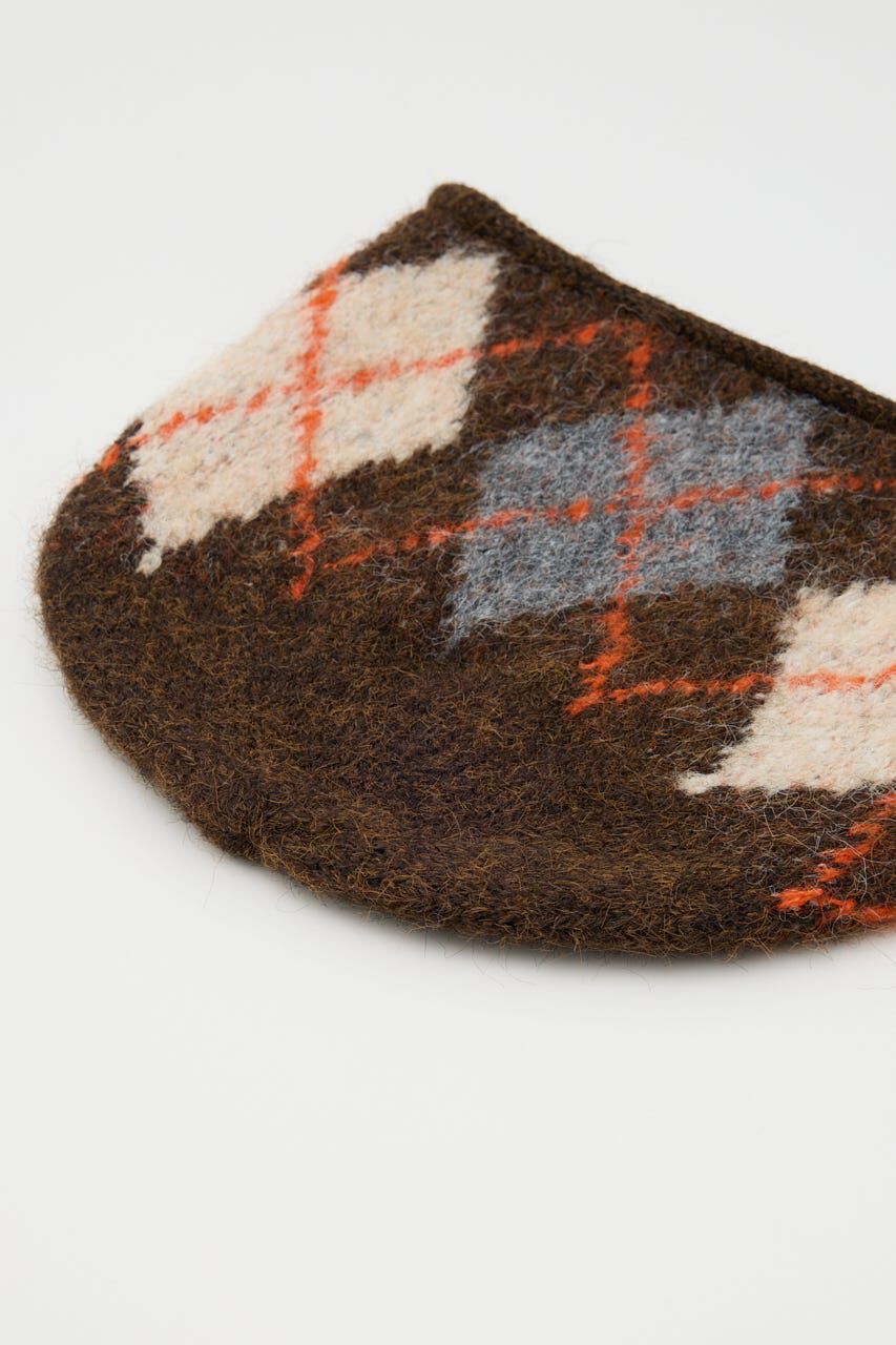 SLY「ARGYLE JQ KNIT BEANIE」|その他|