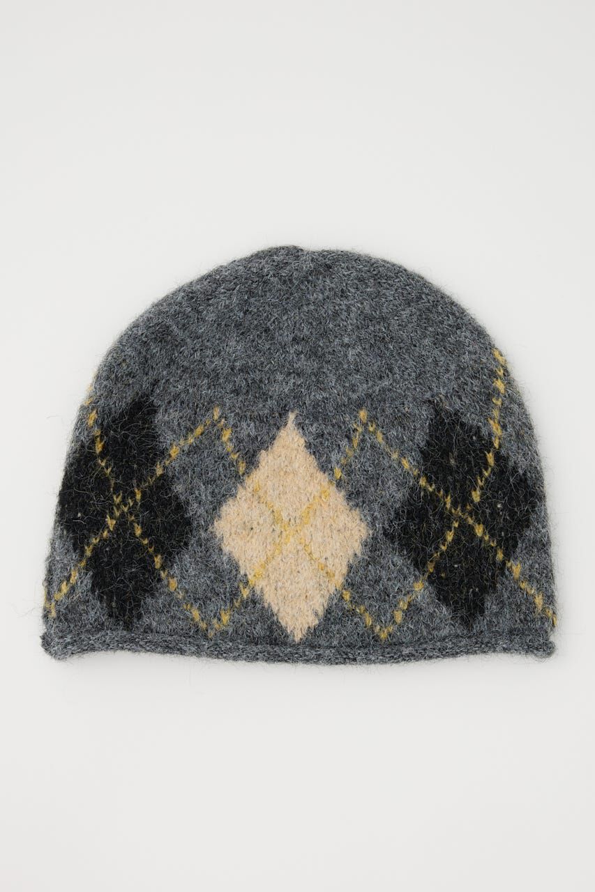SLY「ARGYLE JQ KNIT BEANIE」|その他|