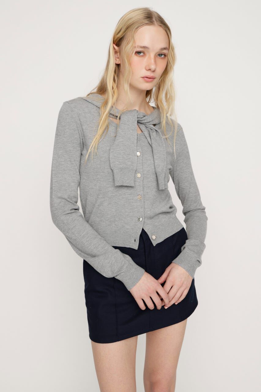 SLY「SAILOR TIE KNIT トップス」|ニット・セーター|