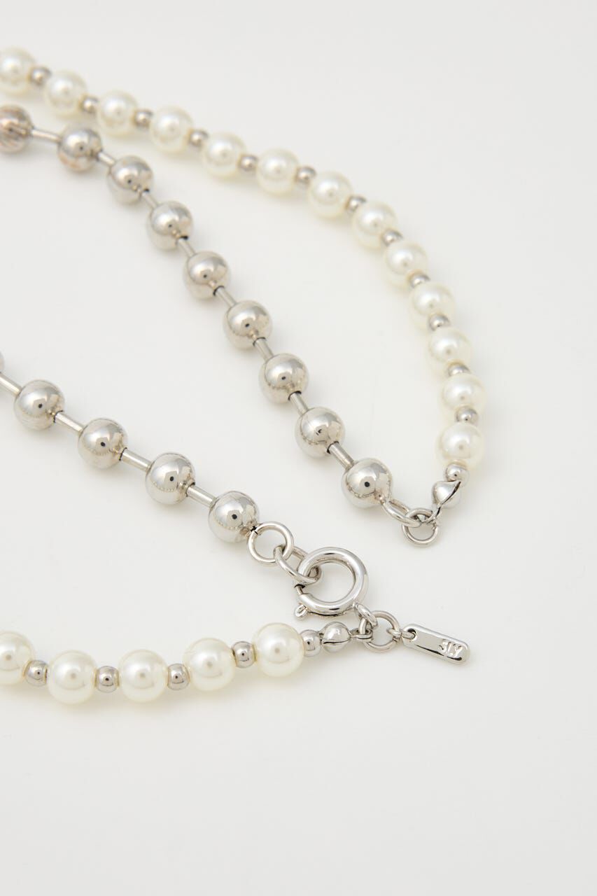 SLY「MANY WAY F／PEARL BALL ネックレス」|ネックレス|