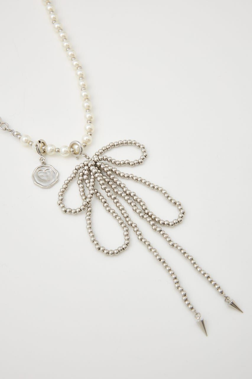 SLY「MANY WAY F／PEARL BALL ネックレス」|ネックレス|