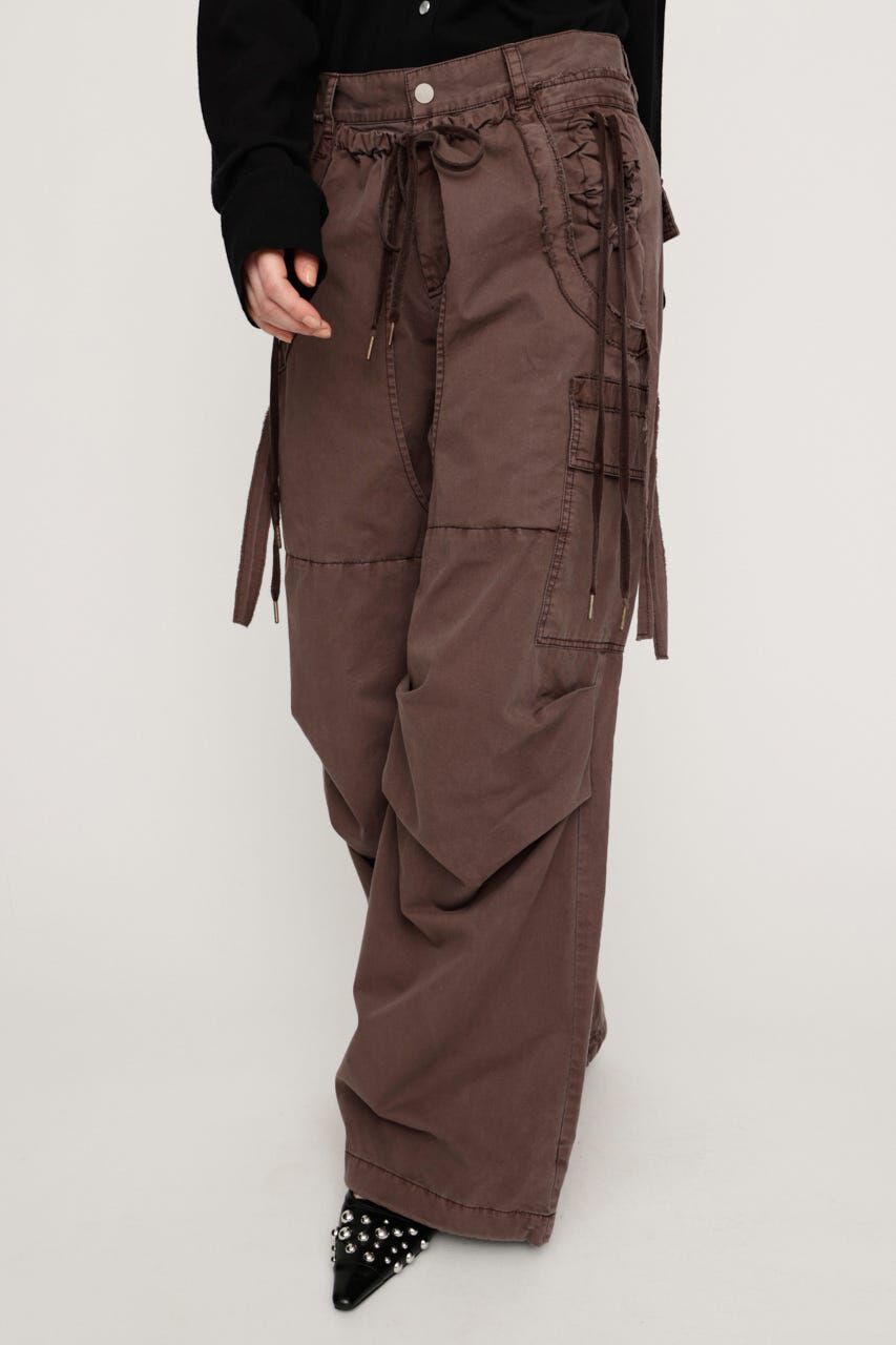 SLY「TUCK WIDE WOVEN パンツ」|その他|