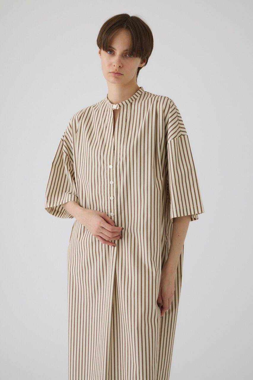 RIM.ARK 「Relax box shirt OP」|ワンピース|BRN