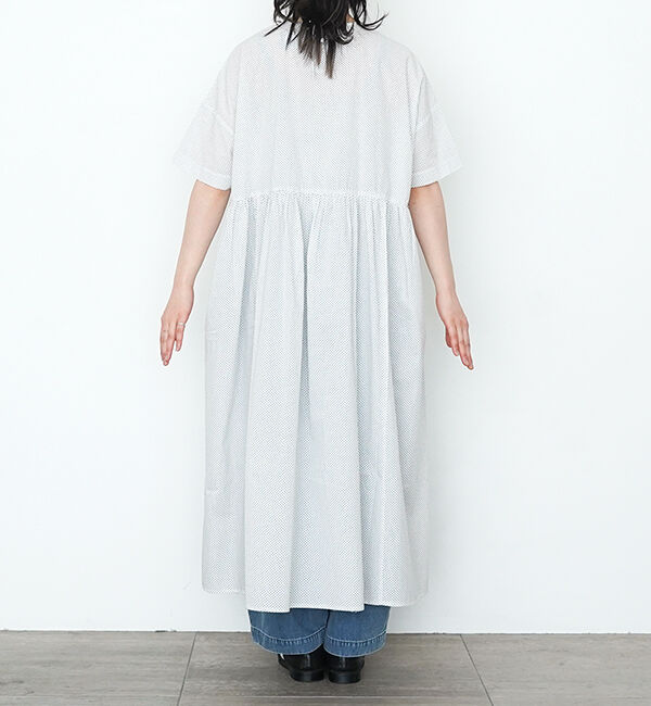 オオカミとフクロウ「フクロウと三拍子のブーケ&rdquo;5分袖&rdquo;」|ワンピース|