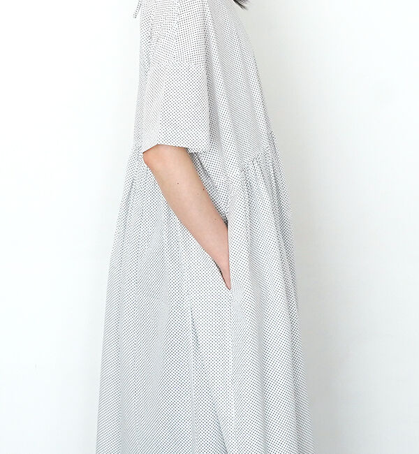 オオカミとフクロウ「フクロウと三拍子のブーケ&rdquo;5分袖&rdquo;」|ワンピース|