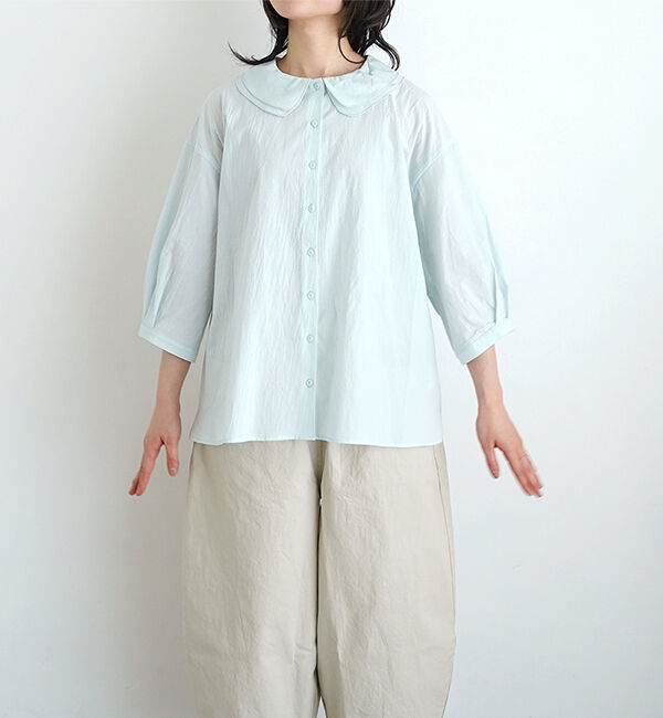 オオカミとフクロウ「オオカミと月星の遊園地&ldquo;ブラウス&rdquo;」|シャツ・ブラウス|