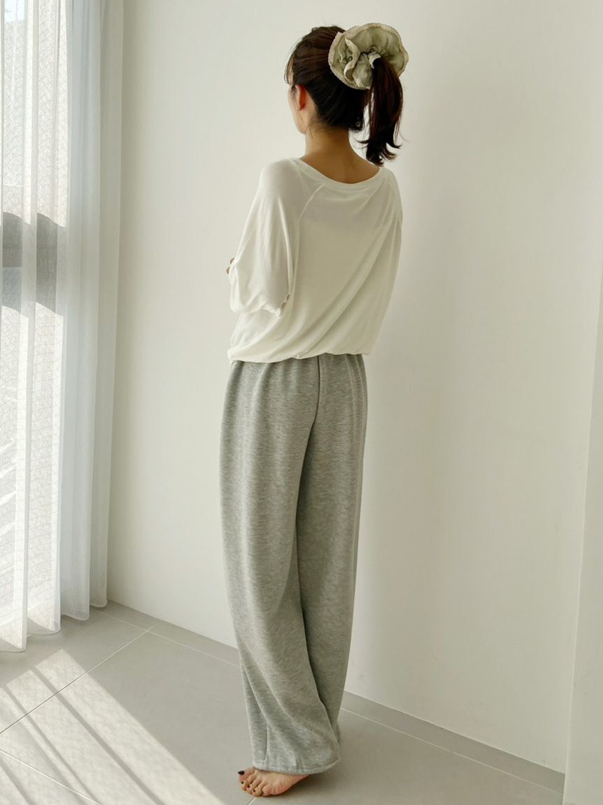 SNIDEL HOME「ボンディングスウェットパンツ」|ルームウェア|