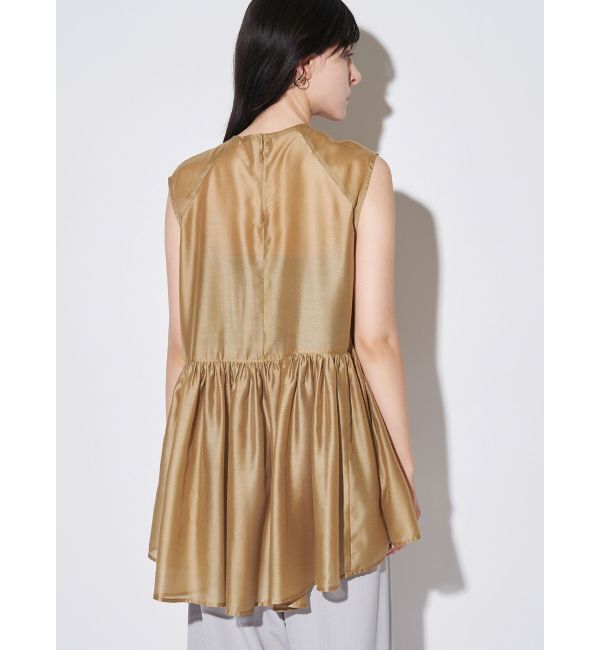 ELENDEEK「SHEER PEPLUM BL」|シャツ・ブラウス|