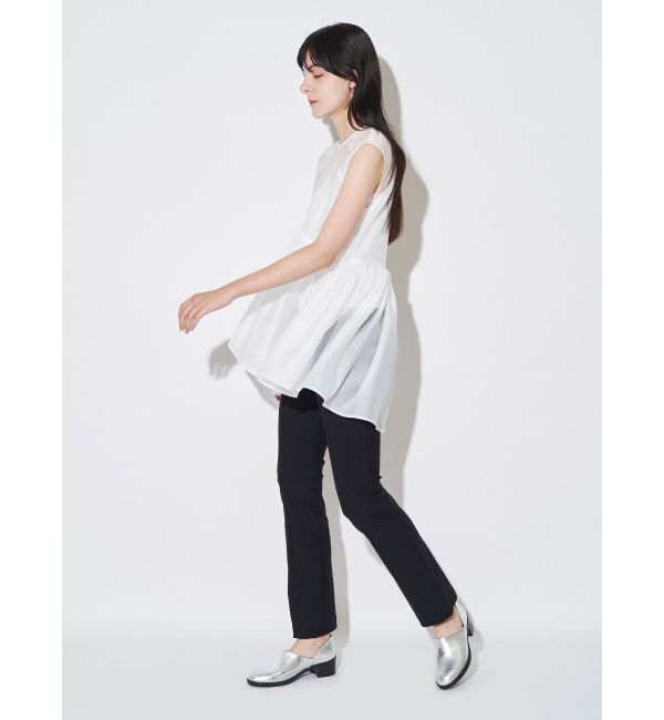 ELENDEEK「SHEER PEPLUM BL」|シャツ・ブラウス|