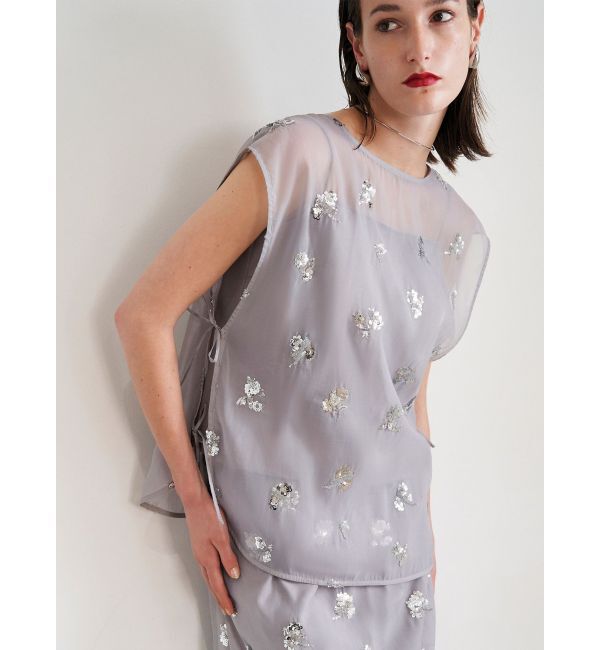 ELENDEEK「DROP PEARL LARGE PIERCE」|ピアス|