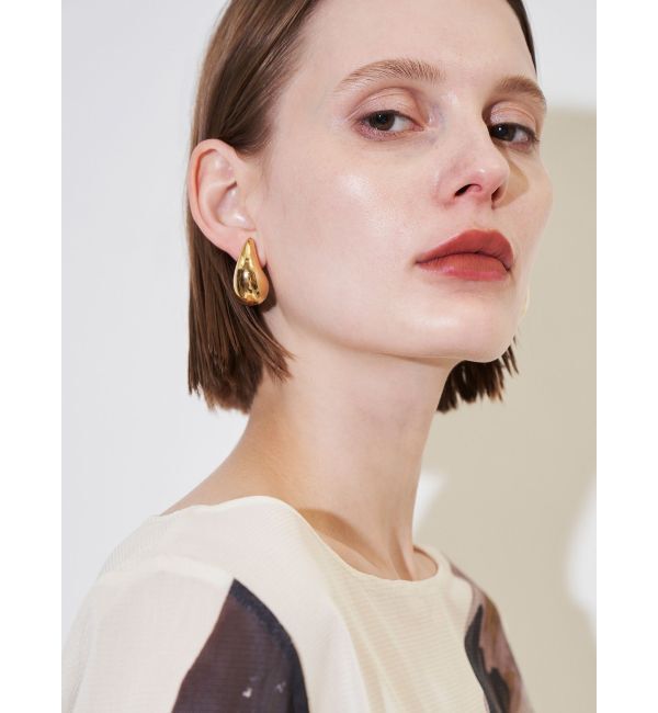 ELENDEEK「DROP PEARL LARGE PIERCE」|ピアス|